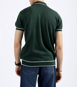 Camiseta Polo para Hombre, Nueva, Personalizada, Transpirable, de Algodón, de Alta Calidad, de Color Sólido, a Precio Económico - Product Image 4