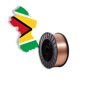 Alambre de soldadura MIG recubierto de cobre (AWS A5.18 ER70S-6) para el mercado de Guyana: Soporte OEM y ODM, empaque en bobina y tambor - Product Image 1
