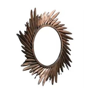 Espejo de Pared Moderno de Diseño para Decoración del Hogar y Hoteles, Espejos Hechos a Mano Ecológicos con Acabado Plateado de Aspecto Metálico Premium para Bodas - Product Image 4