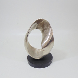 Contemporary Abstract Aluminium Figurine <b>Gold</b>-Plated Animal Design Custom Color Sculpture for Living Room Office <b>Console</b> <b>Table</b> - Product Image 1