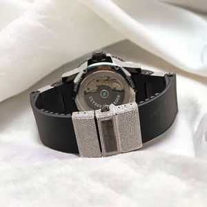 Unique Designer Round Dial <b>Iced</b> <b>Out</b> Moissanite Diamond Quartz <b>Watch</b> Customizable Man's Stylish <b>Watch</b> - Product Image 5