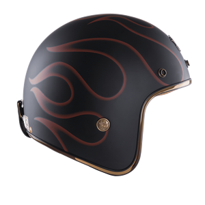 Casque de sécurité ouvert style rétro Royal M20, norme DOT, haute qualité, vintage, ABS, graphique, à dégagement rapide, fabriqué au Vietnam - Product Image 2