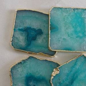 Aqua resin <b>coasters</b> blue crystal <b>coasters</b> luxury resin art aesthetic <b>drink</b> <b>coasters</b> handmade resin decor ocean inspired <b>coasters</b> - Product Image 1