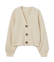 Damen V-Ausschnitt Strickjacke Langarm Klassisch Einfarbig Knopfleiste Vorne Pullover Regular Fit Alltagstauglich