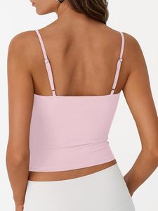 Womens Cotton Cami <b>Top</b> Spaghetti Strap Sleeveless Camisole Soft Breathable Stretch Fitted Casual Layering Inner wear <b>Summer</b> <b>Tank</b> - Product Image 5