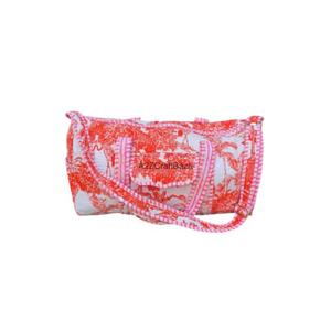 Bolsa de Viaje de Algodón Ecológica, Estilo Vintage, Ligera y Duradera, Gran Capacidad, Cierre de Cremallera, Multiusos, para Playa y Uso Diario - Product Image 1