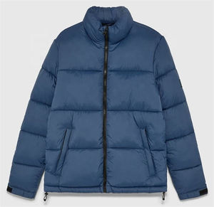 Nueva Colección Primavera-Invierno, Chaqueta Bomber para Hombre, Lona Recubierta de Poliéster/Nailon, Cuello Alto, Personalizable, Diseño Sólido, Unisex, con Cierre - Product Image 4