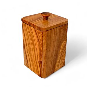 Factory Price Eco-friendly Kitchen Wood Salt Pepper Shaker Lightweight Birch Bark Dishwasher Oven Safe Customizable Packing <b>Box</b> - Product Image 1