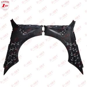 Guardabarros Delantero de Fibra de Carbono Seca Z-ART 2021+ M3 <span class=keywords><strong>M4</strong></span> para BMW G80 G82 G83, Guardabarros Delantero Ventilado de Fibra de Carbono Prepreg para M3 <span class=keywords><strong>M4</strong></span> G80 G82 - Product Image 6