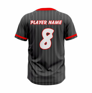 Camiseta de Béisbol Blanca para Hombre, Cuello Redondo, Número 8, Nombre del Jugador Impreso en la Espalda, Manga Corta, Transpirable, de Poliéster, con Bolsillos - Product Image 4