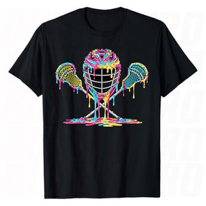 Camiseta Gráfica Deportiva para Jugadores, Divertida para Amantes del Lacrosse, Regalo Atlético Genial para Hombres, Mujeres y Jóvenes, Estilo Deportivo Informal - Product Image 1