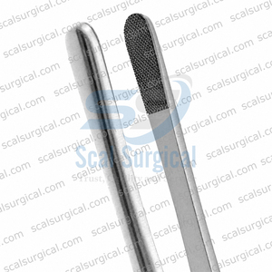 Wangensteen Tissue Forceps <b>Tungsten</b> Carbide Jaws Serrated Surgical Grasping Instrument OR Grade - Product Image 2