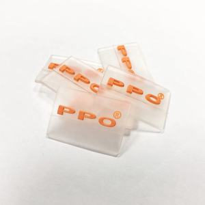 Etiqueta de silicona de transferencia de calor 3D personalizable PVC suave/Parche de goma para prendas en cualquier color/bolsas Rollo cuadrado en relieve personalizado - Product Image 2