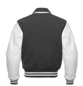 Chaqueta Varsity de Alta Calidad en Lana, Algodón, Satén y Cuero, Nueva Colección de Chaquetas Letterman de Béisbol - Product Image 6