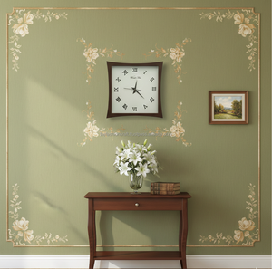 Reloj de Pared de Estilo Moderno Hecho a Mano con Forma de Diamante, Decoración para el Hogar y la Oficina, para Sala de Estar - Product Image 4