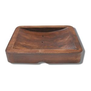 Plateaux porte-savon en bois : Acacia naturel, Bambou, Caoutchouc, Pin – Support en bois pour savons, accessoires de décoration de salle de bain - Product Image 3