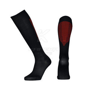 Winter 100% Wool Knitted Soccer <b>Socks</b> with Cuff Logo Lightweight Comfort Design for <b>Running</b> Training and Outdoor Sports Use - Product Image 6