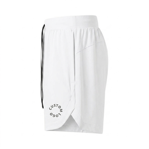 Pantalones Cortos Deportivos Personalizados para Gimnasio y Entrenamiento para Hombre, Transpirables, de Secado Rápido, Cintura Elástica, Malla Sólida, Cómodos para el Verano - Product Image 6