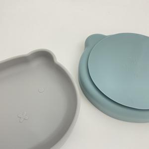 Plato de succión de silicona de grado alimenticio para bebés de 0 a 6 años, bandeja de alimentación para niños pequeños, forma de oso - Product Image 3