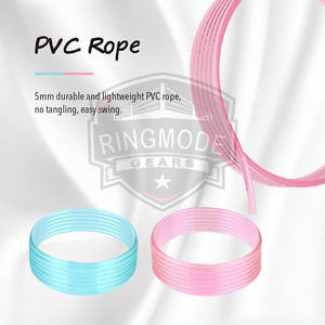 Cuerda de Saltar Profesional de PVC de Alta Calidad con Sistema de Rodamientos de Bolas para una Rotación Suave y Rápida, Longitud Ajustable para Uso en Gimnasio - Product Image 5