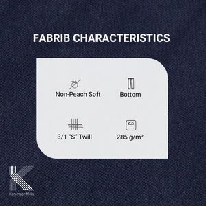 Tela de Spandex Bi-Stretch al por Mayor, 285 GSM, Sarga 3/1, Polialgodón de Alto Peso, Material para Trajes Chino, Proveedor OEM - Product Image 4