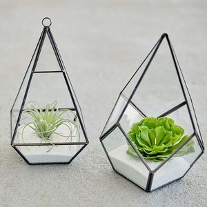 Terrarios de Vidrio Geométricos Modernos, Macetas Colgantes para Suculentas, Decoración de Escritorio, Estilo Minimalista - Product Image 6