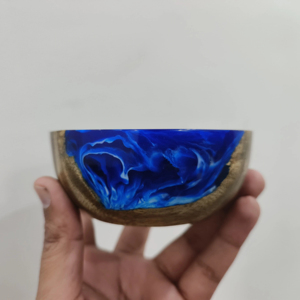 Tazón de Resina Ecológico para Servir, Forma Redonda, Estilo Americano, para Bodas, Hogar, Hotel, Restaurante, Hecho a Mano - Product Image 1