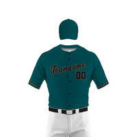 Uniforme d'équipe de baseball haut de gamme OEM ODM, vêtements de sport personnalisés, légers, confortables, à séchage rapide, vêtements de performance athlétique