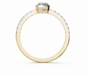 Joyería de Diamantes de 0.454 Quilates, 15 Piedras, Oro Sólido de 9k, 14k, 18k, Oro Amarillo, Rosa y Blanco, Piedras Preciosas Genuinas, Joyería Fina de Alta Calidad - Product Image 2