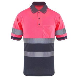 Chemise de sécurité haute visibilité réfléchissante, respirante et confortable en polyester, anti-humidité, pour les travailleurs - Product Image 1