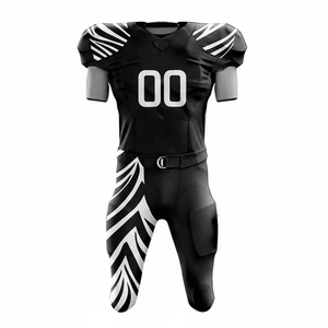 Uniformes de football américain personnalisés avec logo, maillots de performance pour ligue estivale, respirants, séchage rapide, équipement sportif pour adultes et jeunes - Product Image 1