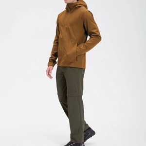 Chaqueta Impermeable de Alta Visibilidad para Hombre, Chaqueta de Seguridad Ligera con Capucha Reflectante para Adultos - Product Image 3