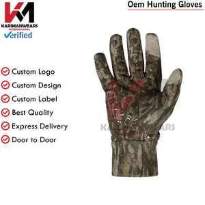 Guantes de Caza de Algodón Premium, Diseño Camuflaje Mossy Oak Break Up Country, Duraderos y Ligeros para Aventuras al Aire Libre - Product Image 5