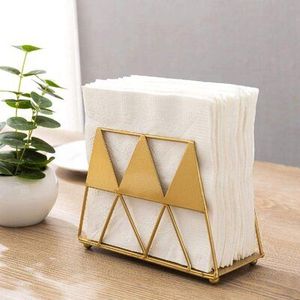 Multipurpose Metal Napkin <b>Holder</b> With Durable Construction Stylish Dining Table <b>Tissue</b> Organizer And <b>Kitchen</b> Decoration - Product Image 1