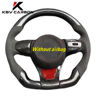 Volant de course en fibre de carbone KBV pour Kia K5 GT Optima Sport, amélioration de l'intérieur haut de gamme sans airbag