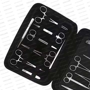 ชุดเครื่องมือผ่าตัดสัตว์และศัลยกรรมทั่วไป ชุดเครื่องมือผ่าตัดพื้นฐาน สำหรับการแพทย์ การดูแลสัตว์ โรงพยาบาล และการใช้งานทางคลินิก Vaslcare - Product Image 5