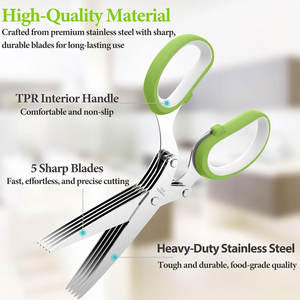 Premium Quality Chef <b>Scissor</b> Heavy Duty All Stainless Steel Profession Use <b>Kitchen</b> <b>Scissor</b> for Chef - Product Image 2