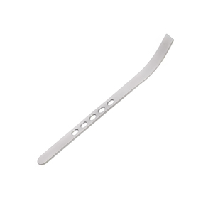 Curved Eyelid Retractor 15 mm Wide 166 mm <b>Overall</b> Length Dull Finish German Steel General Surgical Retracting Instrument for Eye - Product Image 6