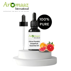 Aceite Esencial de Pomelo Citrus Paradisi de Aromaaz International, Aceite de Pomelo 100% Puro Prensado en Frío para Todo Tipo de Piel - Product Image 1
