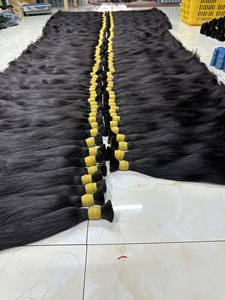 ลดราคา30 $/กิโล! ผมต่อแบบหนาทำจากผมคนธรรมชาติ100% หรูหราเกรดเวียดนามเรมี่ - Product Image 2