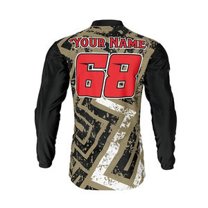 Jersey de Ciclismo MTB de Alta Calidad, 100% Poliéster, Ligero, Absorbente de Humedad, Personalizable, para Hombre, OEM, ODM, Venta al Por Mayor - Product Image 5