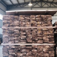 Bois de caoutchouc de qualité supérieure de Thaïlande, bois d'œuvre scié pour la fabrication industrielle, les meubles et les projets de construction