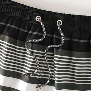 Short de bain décontracté pour homme, taille élastique, respirant, séchage rapide, 100 % polyester, service OEM - Product Image 4