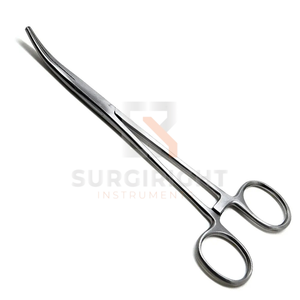 Pinces chirurgicales Halsted Mosquito Artery courbées, droites, dentelées, en acier inoxydable, hémostatiques, personnalisées, manuelles, certifiées CE - Product Image 1