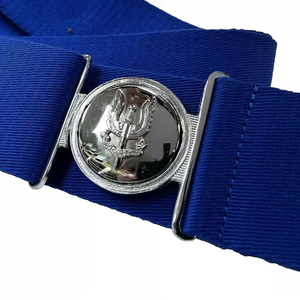 Cinturón Estilo Rhodesiano SAS Azul para Oficiales de Seguridad 2026, Hecho a Medida con Hebilla de Cuero de Alta Calidad - Product Image 5
