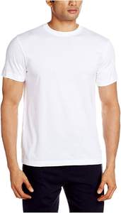 Camiseta Blanca de Algodón Puro, Tejido de Punto Liso, Personalizable, 140g 160g 180g, Venta al Por Mayor de Fábrica - Product Image 2