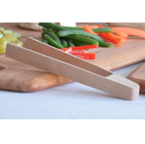 Pinzas de Madera para Cubitos de Hielo, Pinzas para Tostar de Madera de Acacia de la Mejor Calidad, Utensilios de Cocina de Madera, Pinzas para Verduras, Gran Venta - Product Image 1