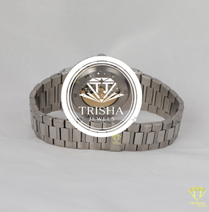 Reloj de Lujo con Diamantes para Hombre, Correa de Acero Inoxidable, Resistente al Agua, Reloj de Pulsera de Cuarzo, Esfera Azul, Colección - Product Image 4