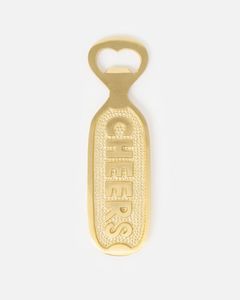 Abridor de Botellas de Aleación de Zinc con Forma de Ciervo, Abridor de Metal Portátil Manual, Diseño Animal, Abridor de Botellas de Cerveza, Último Modelo con Grabado 'Cheers' en Dorado - Product Image 1