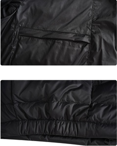 Men Winter Puffer Jacket Warm Quilted Padded Outerwear Lightweight Casual Zip Up Jacket Custom Wholesale Manufacturer - Product Image 4